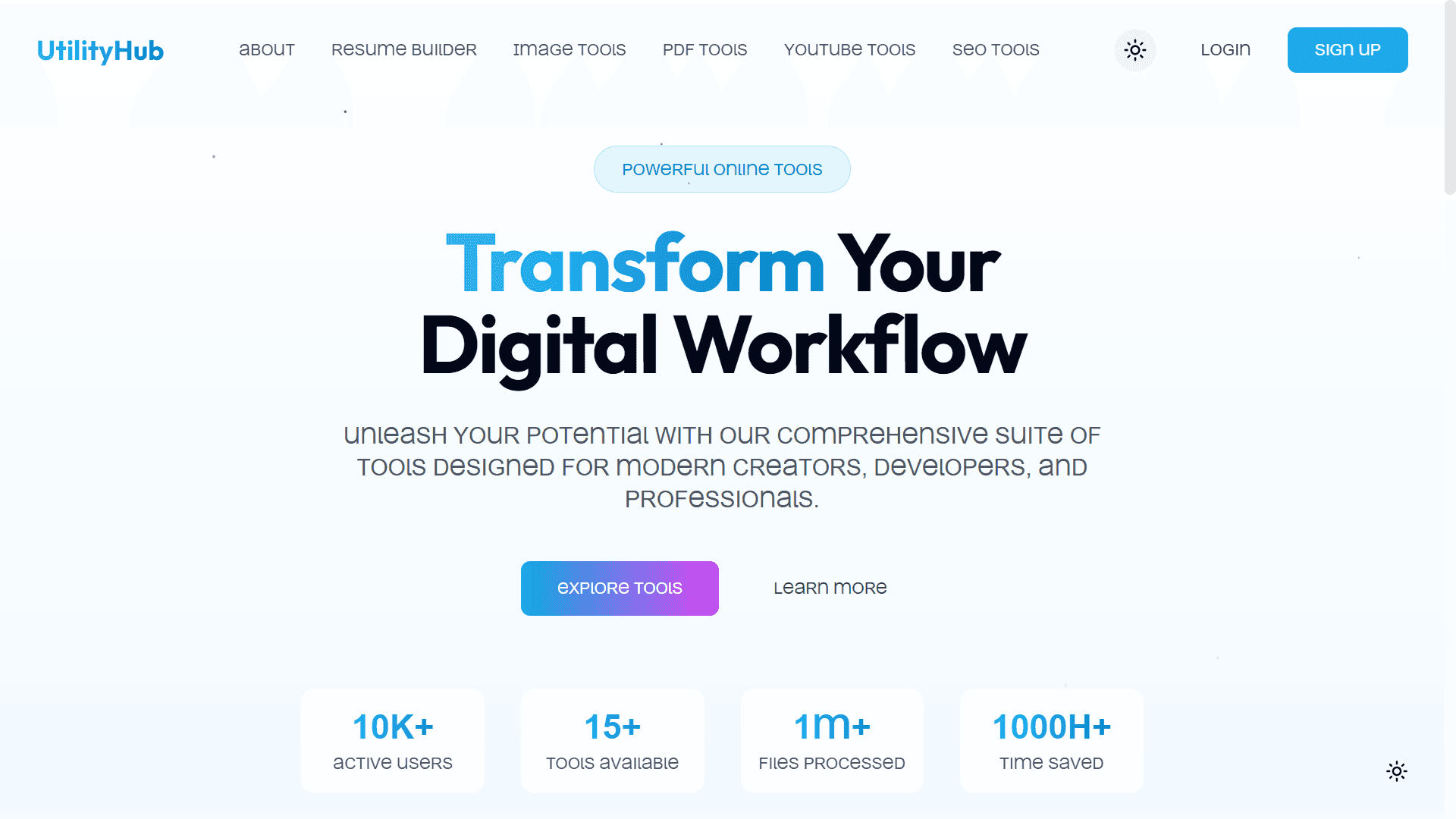 UtilityHub – Free Online Tools for Images, PDFs, SEO & More